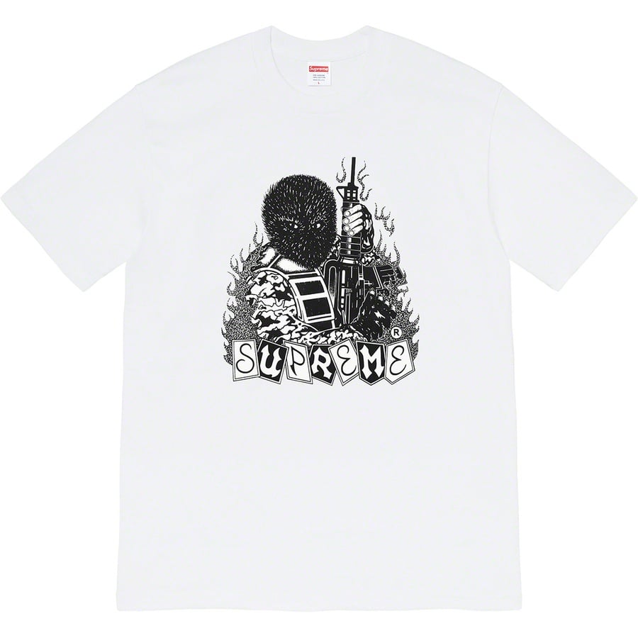 Details on Mercenary Tee White from fall winter
                                                    2019 (Price is $38)