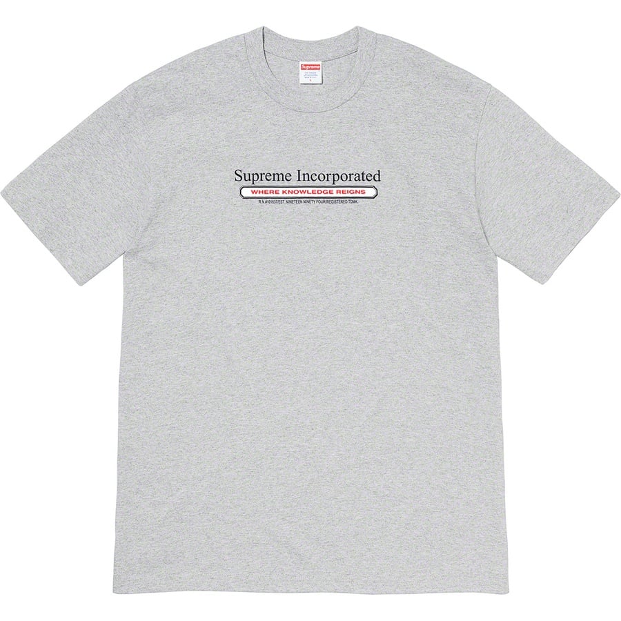 Details on Inc. Tee Heather Grey from fall winter
                                                    2019 (Price is $38)