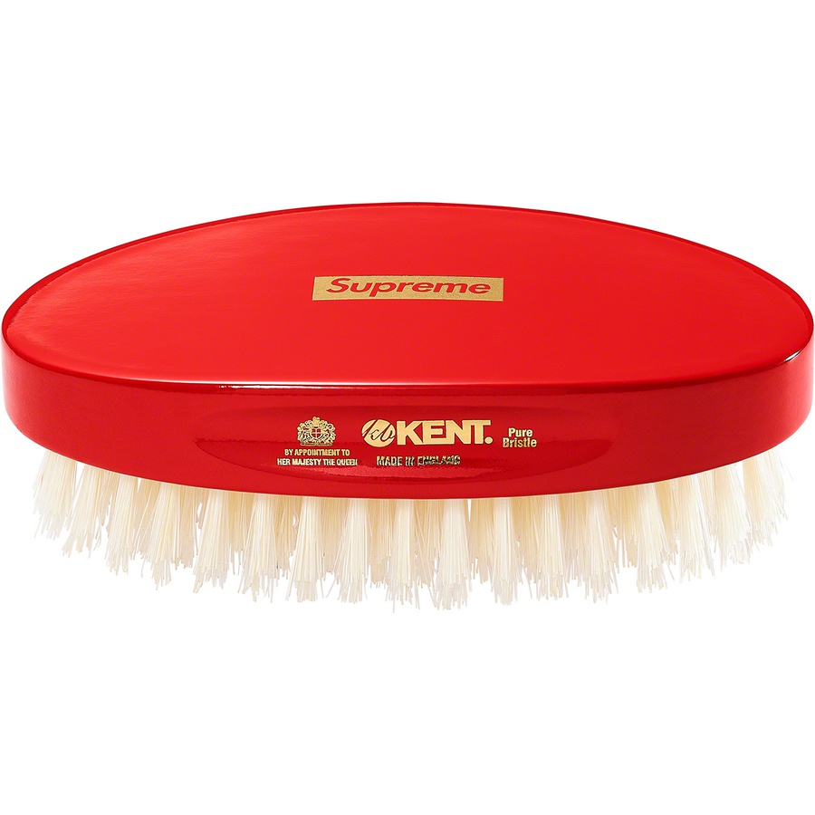 Details on Supreme Kent Military Hairbrush Red from fall winter 2019 (Price is $98)