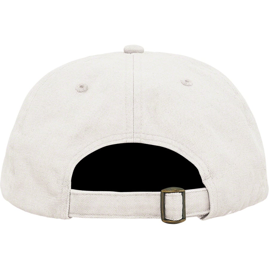 Supreme Script Logo 6-Panel (FW19) - Grey - $48
