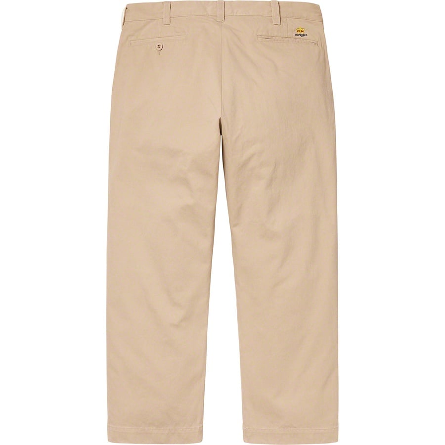 Details on Crown Chino Pant Khaki from fall winter
                                                    2019 (Price is $148)