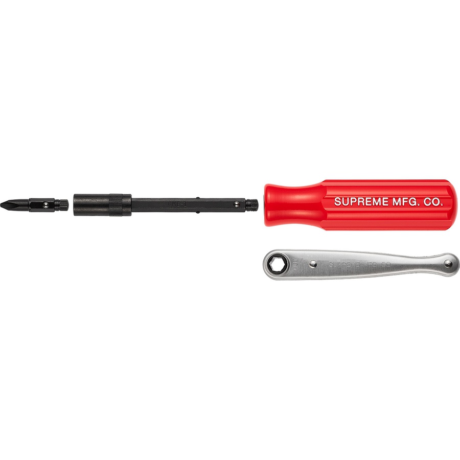 Details on Supreme Chapman Screwdriver Set Red from fall winter 2019 (Price is $68)
