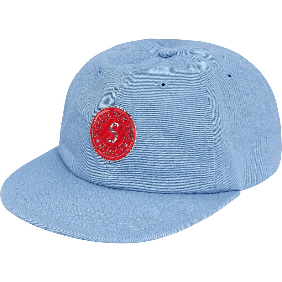 Details on Chino Twill Gel S Logo 6-Panel Slate from fall winter 2019 (Price is $48)