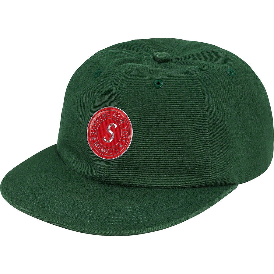 Details on Chino Twill Gel S Logo 6-Panel Dark Green from fall winter 2019 (Price is $48)