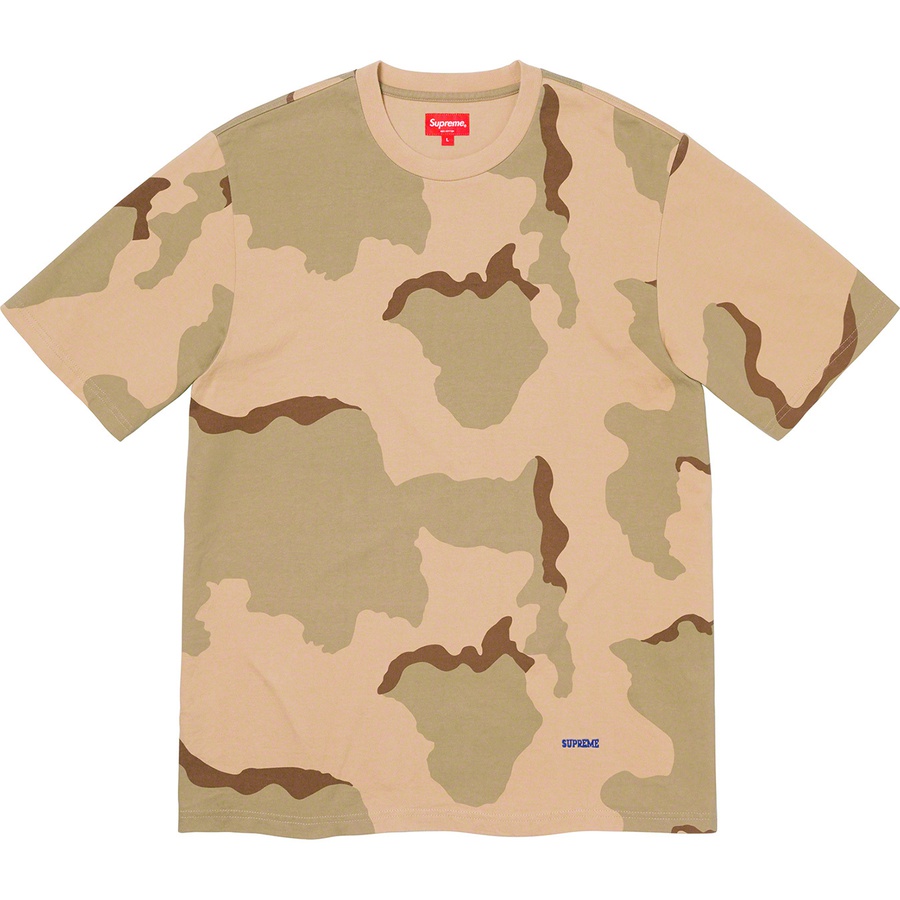 Details on University S S Top Desert Camo from fall winter 2019 (Price is $54)