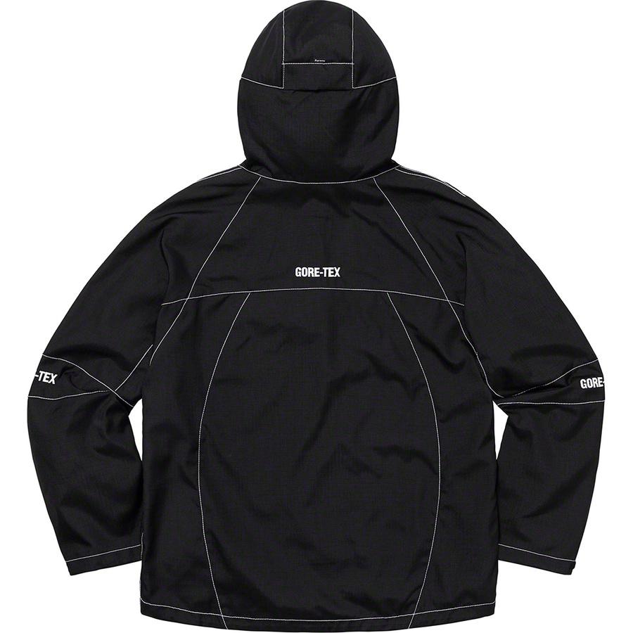 Details on GORE-TEX Contrast Stitch Anorak Black from fall winter 2019 (Price is $368)