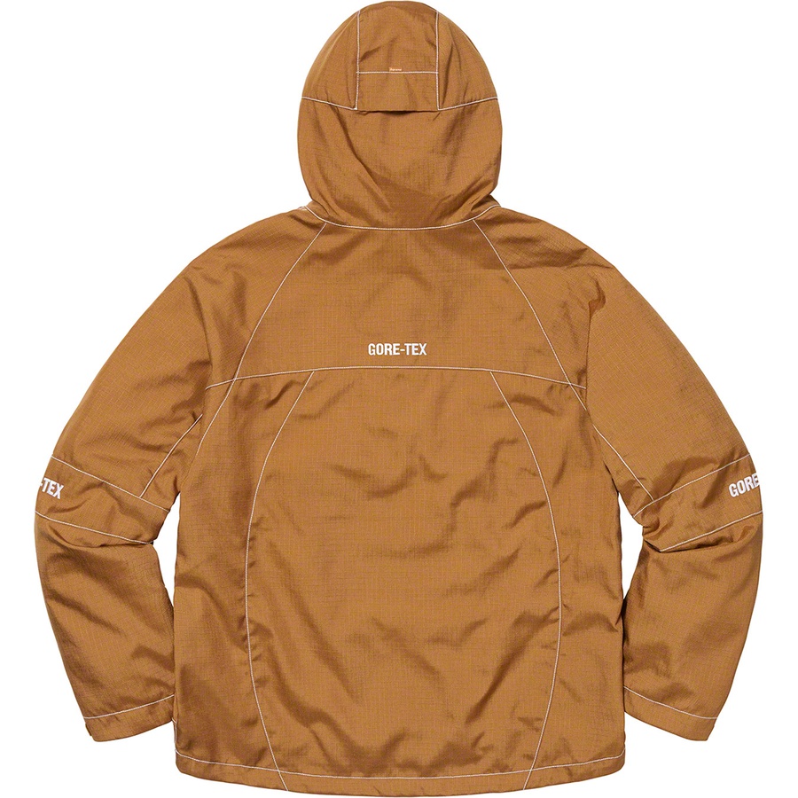 Details on GORE-TEX Contrast Stitch Anorak Copper from fall winter 2019 (Price is $368)