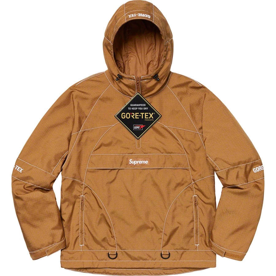 Details on GORE-TEX Contrast Stitch Anorak Copper from fall winter 2019 (Price is $368)