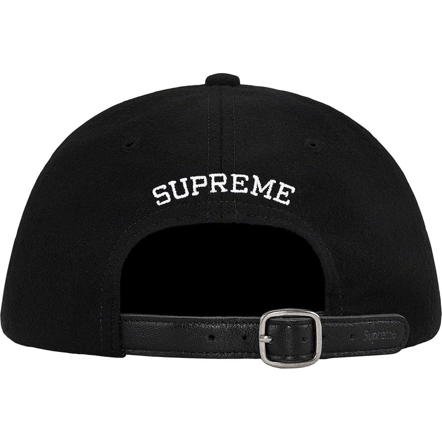 Details on Wool S Logo 6-Panel Black from fall winter 2019 (Price is $54)