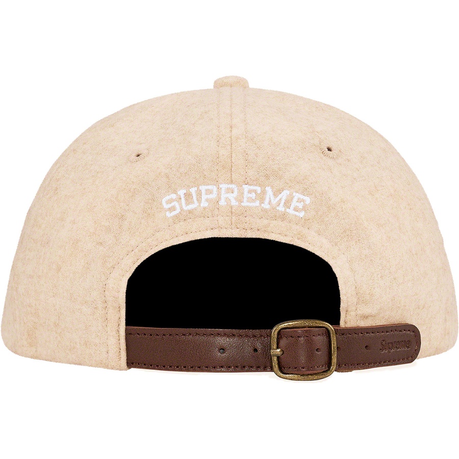 Details on Wool S Logo 6-Panel Natural from fall winter 2019 (Price is $54)