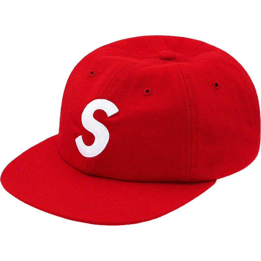 Details on Wool S Logo 6-Panel Red from fall winter
                                                    2019 (Price is $54)