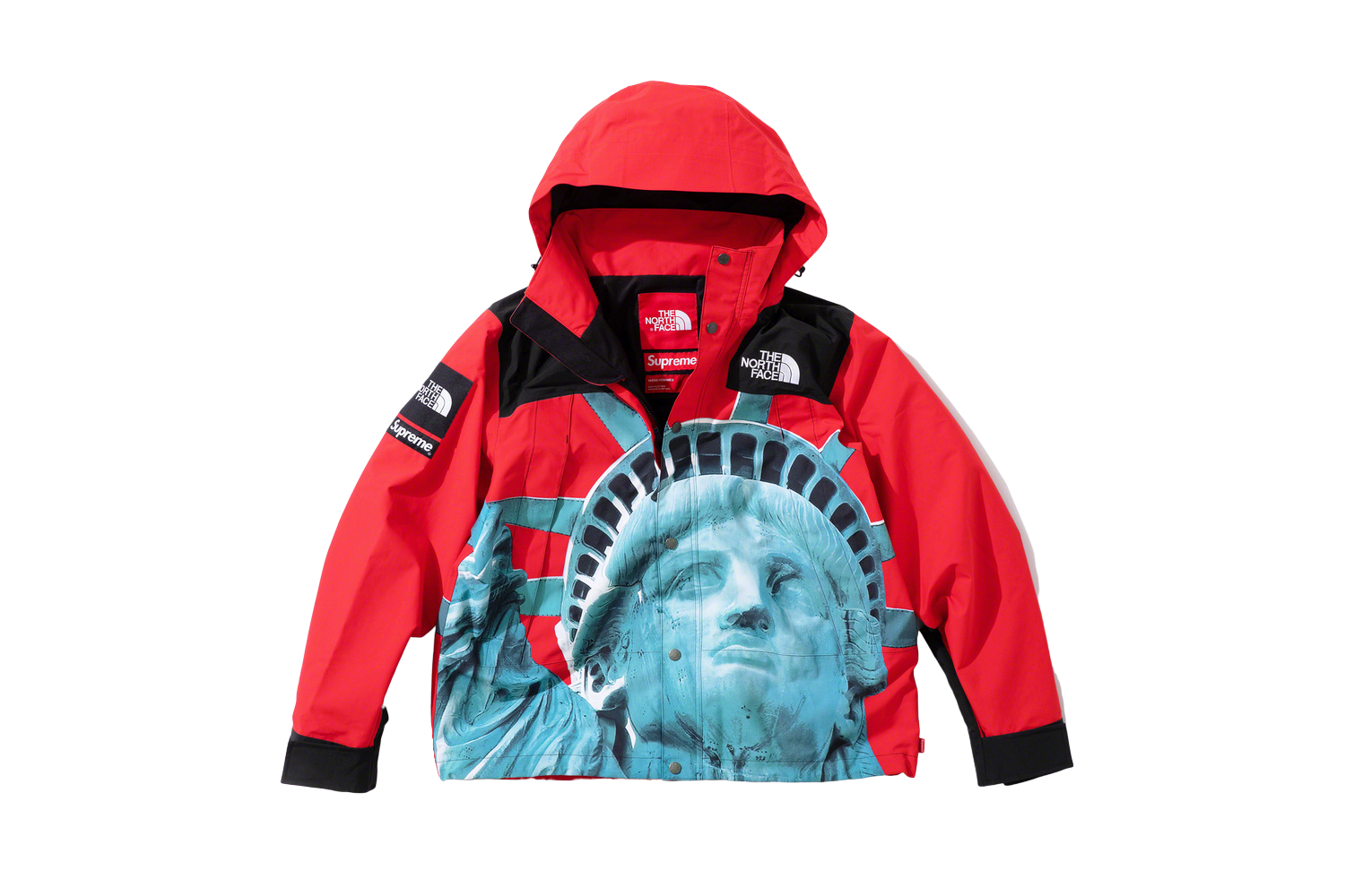 Supreme The North Face Statue of Liberty Mountain Jacket Yellow