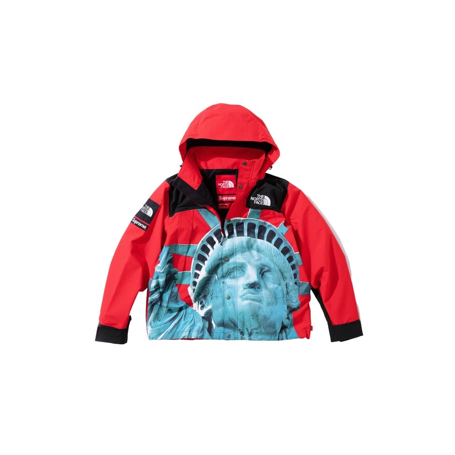 Details on Supreme The North Face Statue of Liberty Mountain Jacket  from fall winter
                                                    2019 (Price is $398)