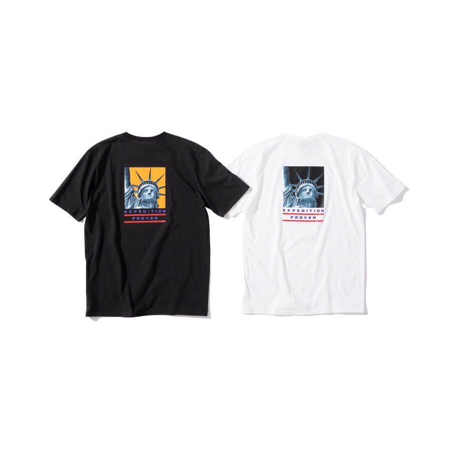 Details on Supreme The North Face Statue of Liberty Tee  from fall winter
                                                    2019 (Price is $54)