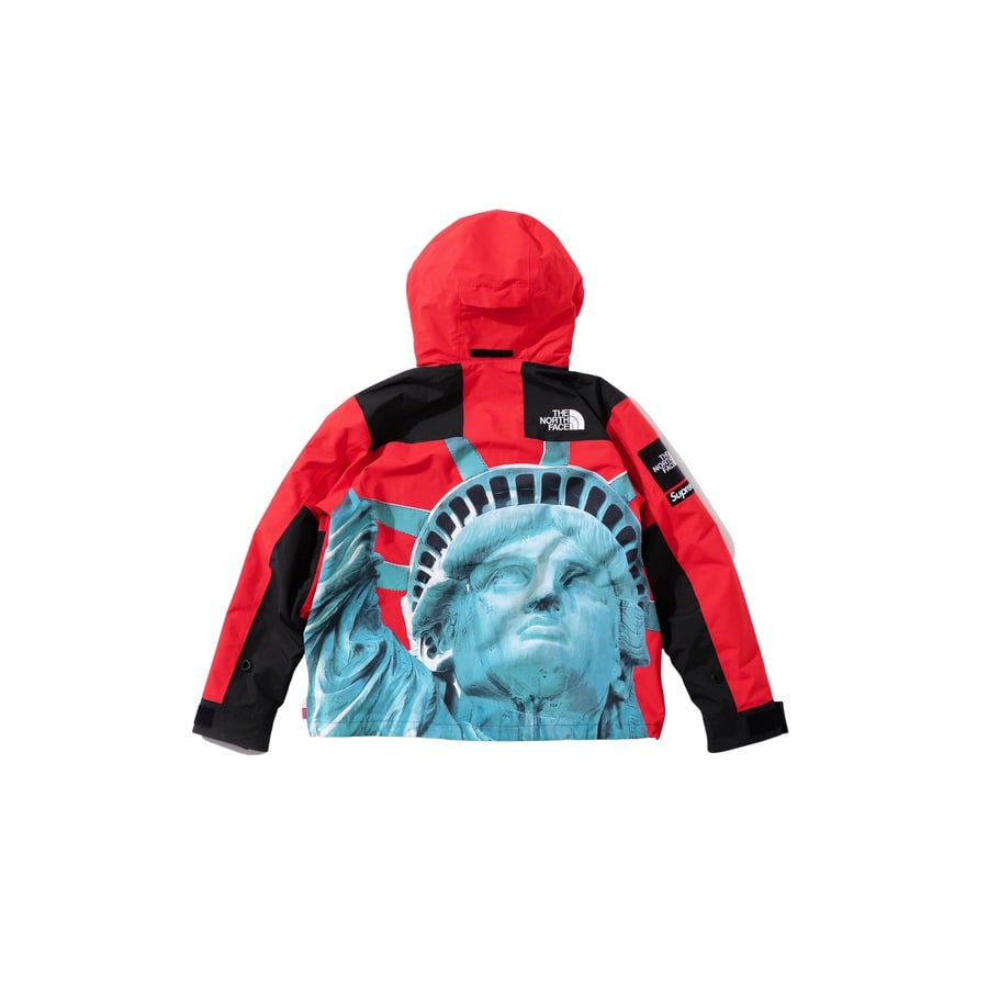 Details on Supreme The North Face Statue of Liberty Mountain Jacket  from fall winter
                                                    2019 (Price is $398)