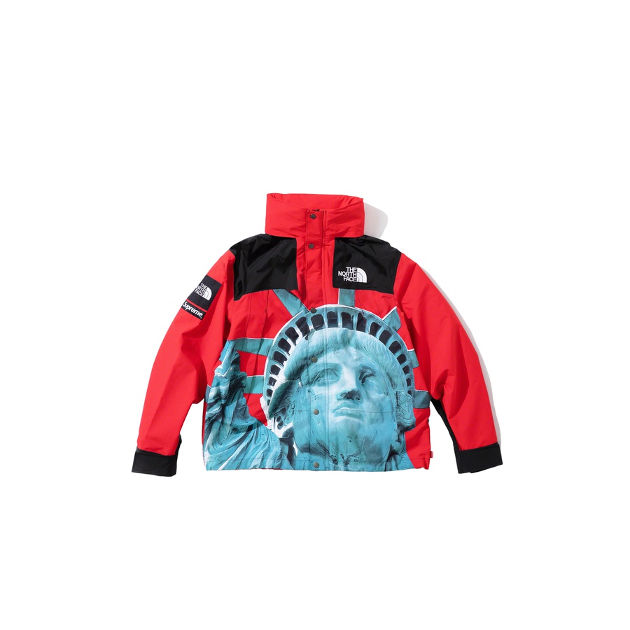 Details on Supreme The North Face Statue of Liberty Mountain Jacket  from fall winter 2019 (Price is $398)