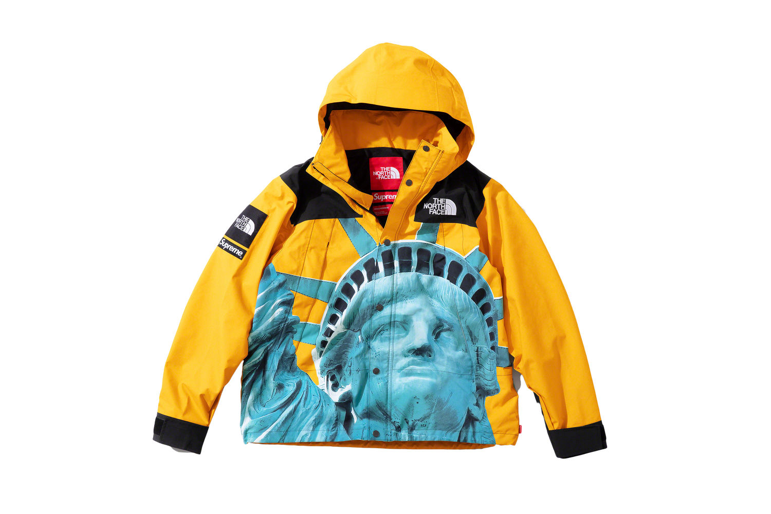 Supreme / The North Face Statue of Liberty Mountain Jacket Yellow