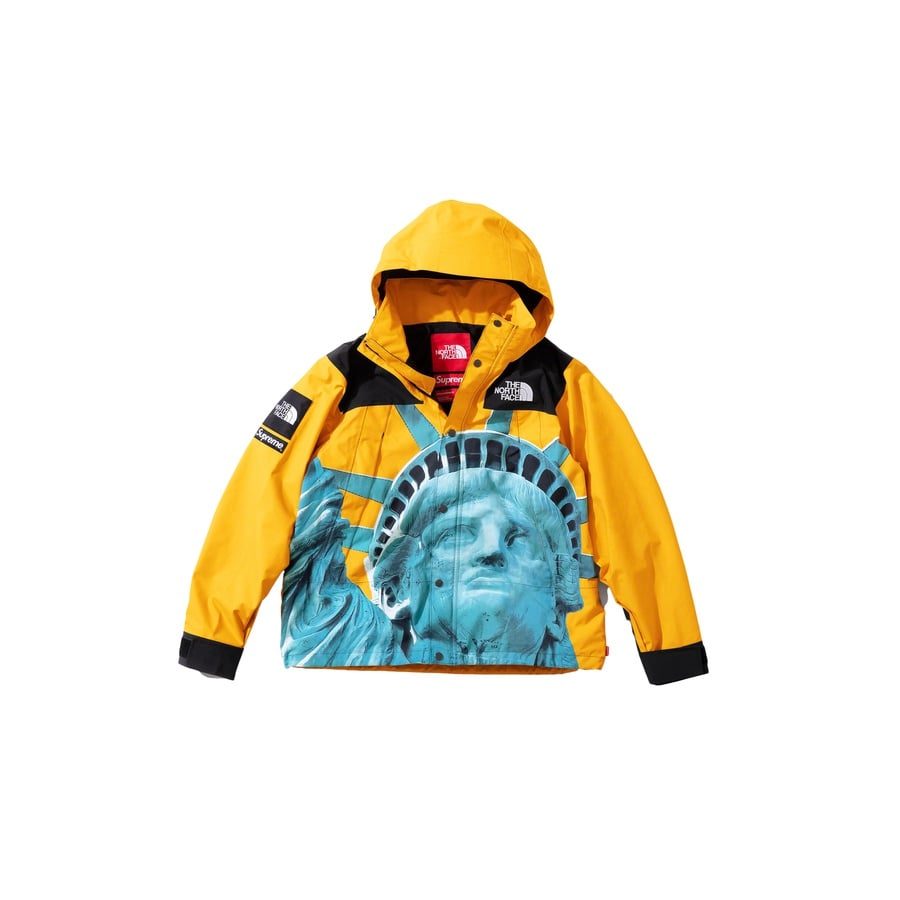 Details on Supreme The North Face Statue of Liberty Mountain Jacket  from fall winter
                                                    2019 (Price is $398)