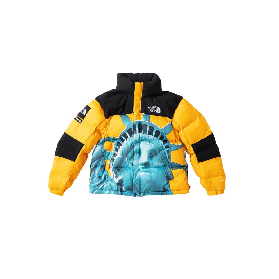 Details on Supreme The North Face Statue of Liberty Baltoro Jacket  from fall winter
                                                    2019 (Price is $498)