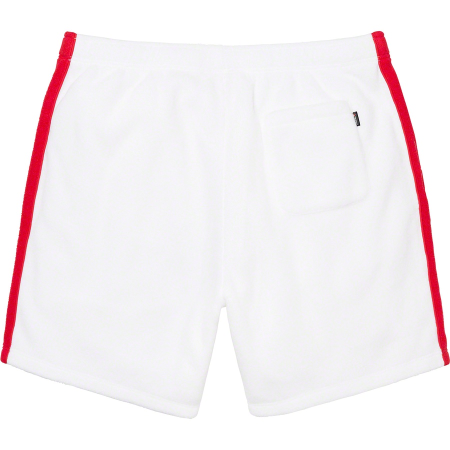 Details on Polartec Short White from fall winter 2019 (Price is $118)