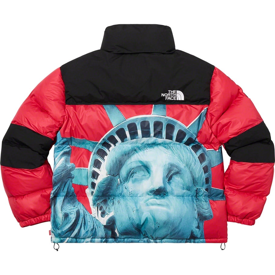 Supreme®/The North Face® Statue of Liberty Baltoro Jacket Red