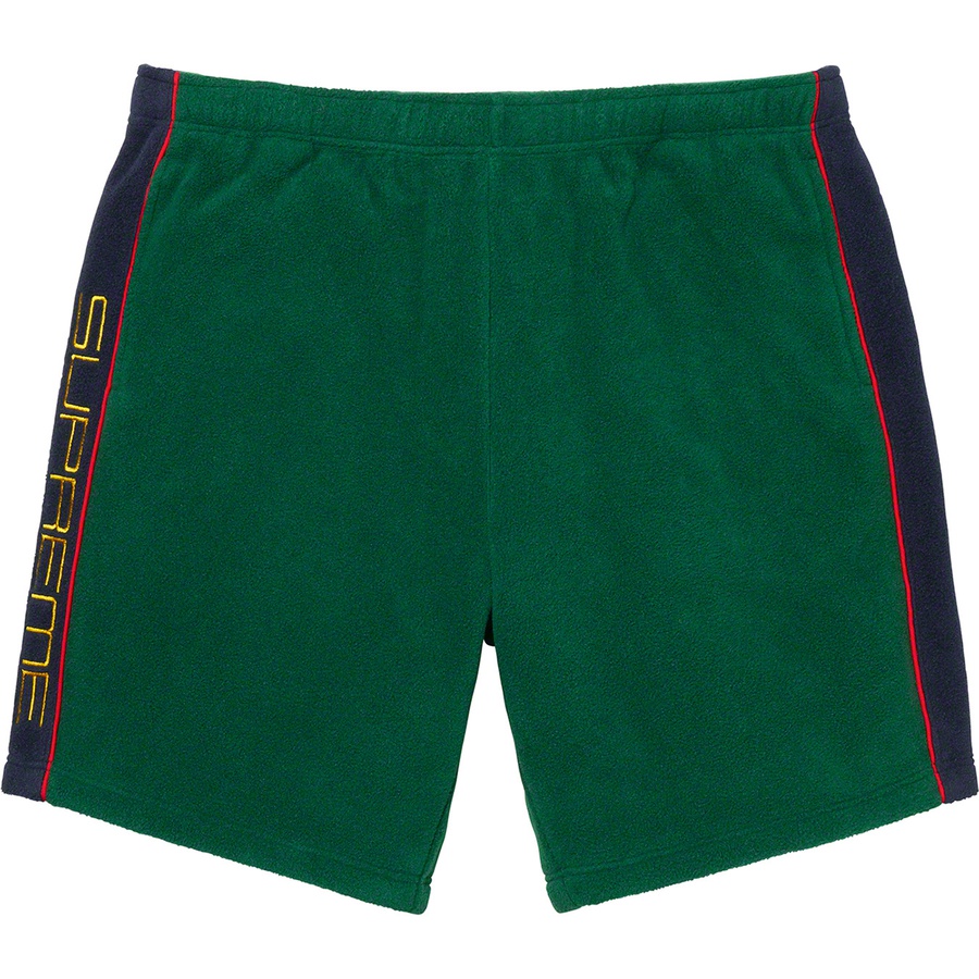 Details on Polartec Short Dark Green from fall winter 2019 (Price is $118)