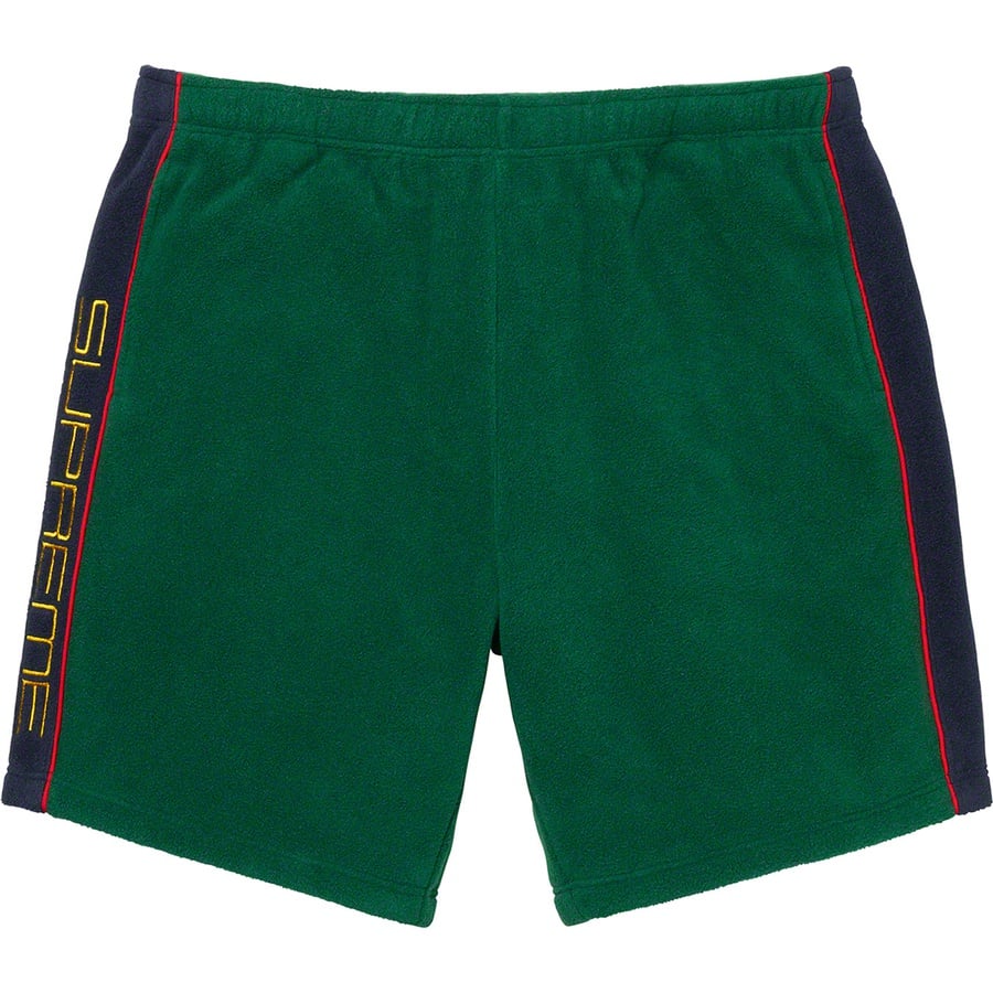 Details on Polartec Short Dark Green from fall winter
                                                    2019 (Price is $118)