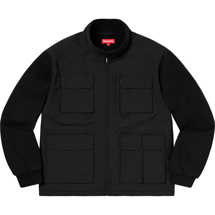 Details on Upland Fleece Jacket Black from fall winter 2019 (Price is $228)