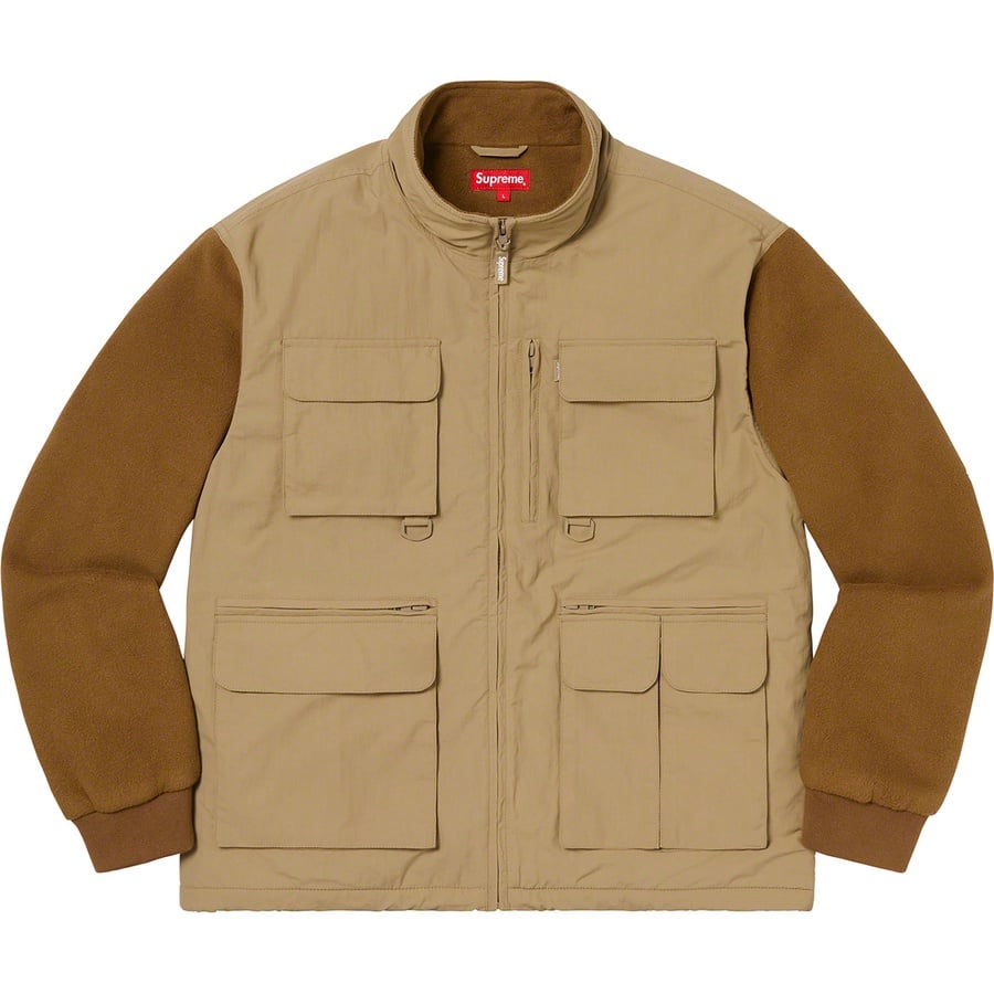 Details on Upland Fleece Jacket Light Brown from fall winter 2019 (Price is $228)