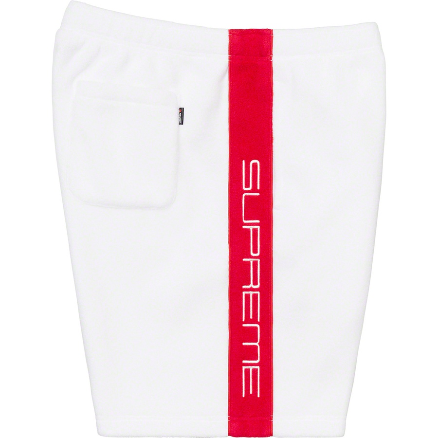 Details on Polartec Short White from fall winter 2019 (Price is $118)