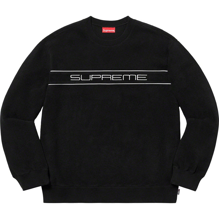 Details on Polartec Crewneck Black from fall winter
                                                    2019 (Price is $138)