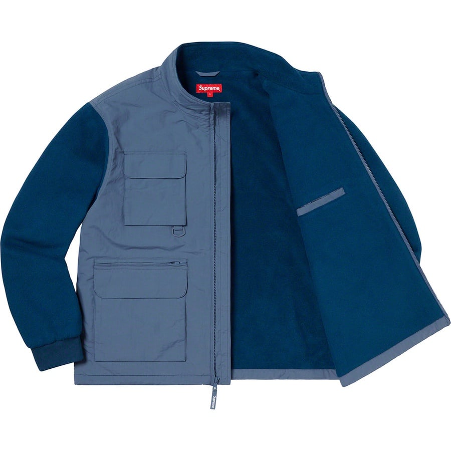 Details on Upland Fleece Jacket Light Blue from fall winter
                                                    2019 (Price is $228)