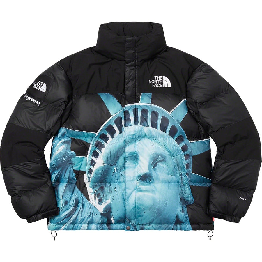 Details on Supreme The North Face Statue of Liberty Baltoro Jacket Black from fall winter 2019 (Price is $498)