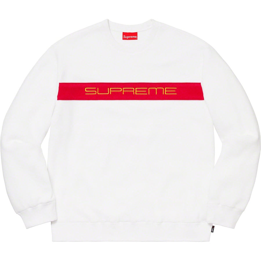 Details on Polartec Crewneck White from fall winter
                                                    2019 (Price is $138)