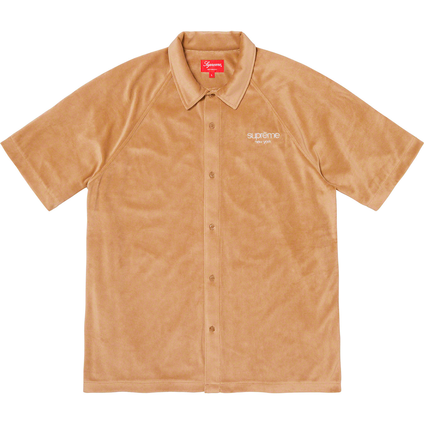 Velour S S Shirt - fall winter 2019 - Supreme