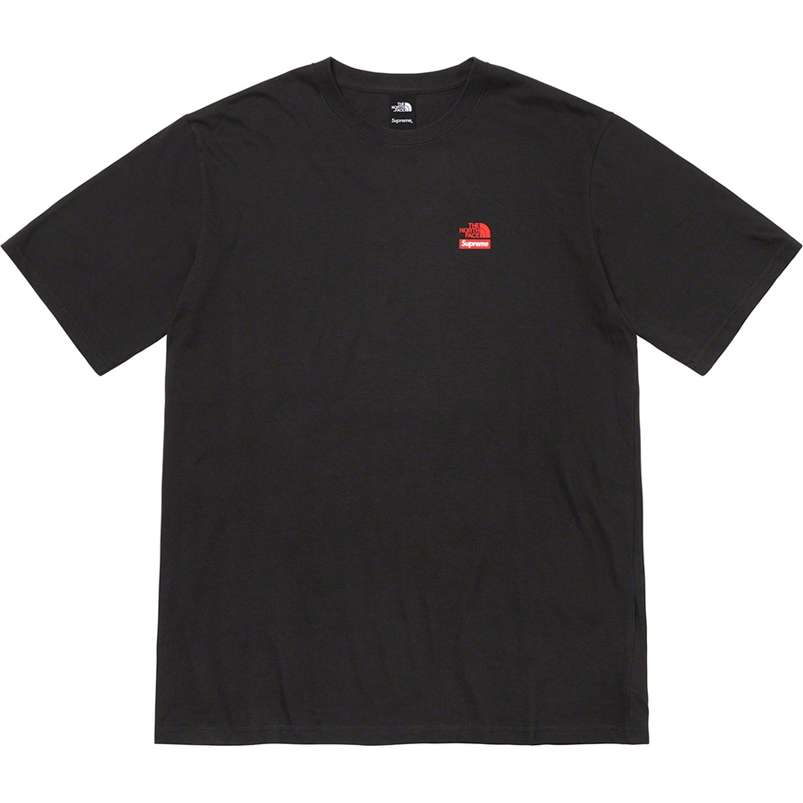 Details on Supreme The North Face Statue of Liberty Tee Black from fall winter 2019 (Price is $54)