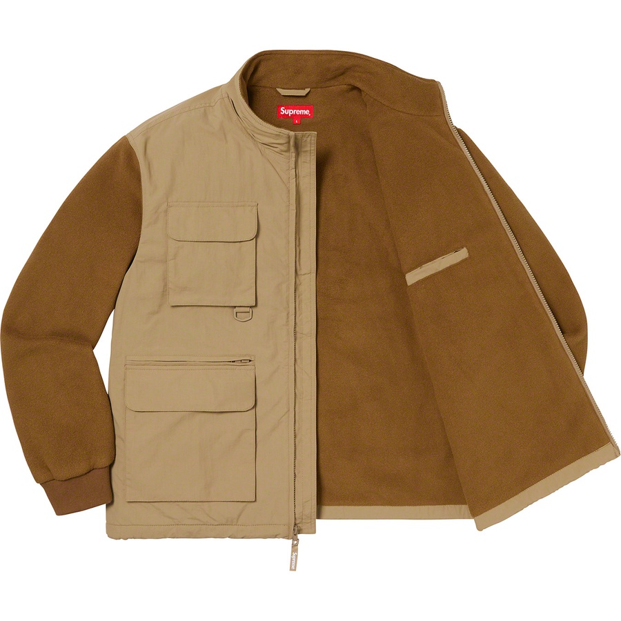 Details on Upland Fleece Jacket Light Brown from fall winter 2019 (Price is $228)