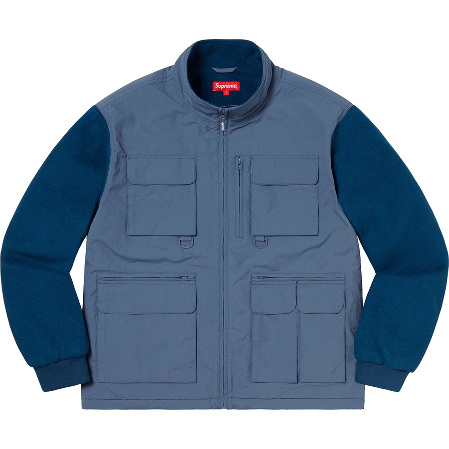 Details on Upland Fleece Jacket Light Blue from fall winter 2019 (Price is $228)