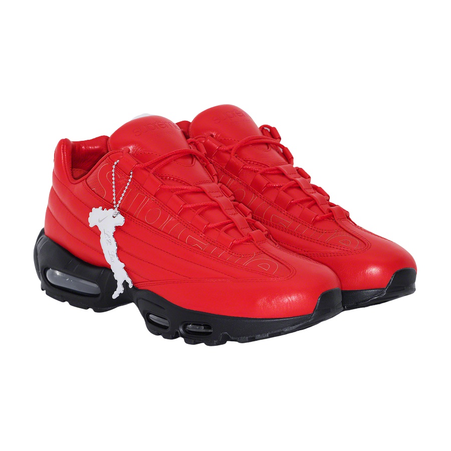 Details on Supreme Nike Air Max 95 LuxMade in Italy None from fall winter 2019 (Price is $500)