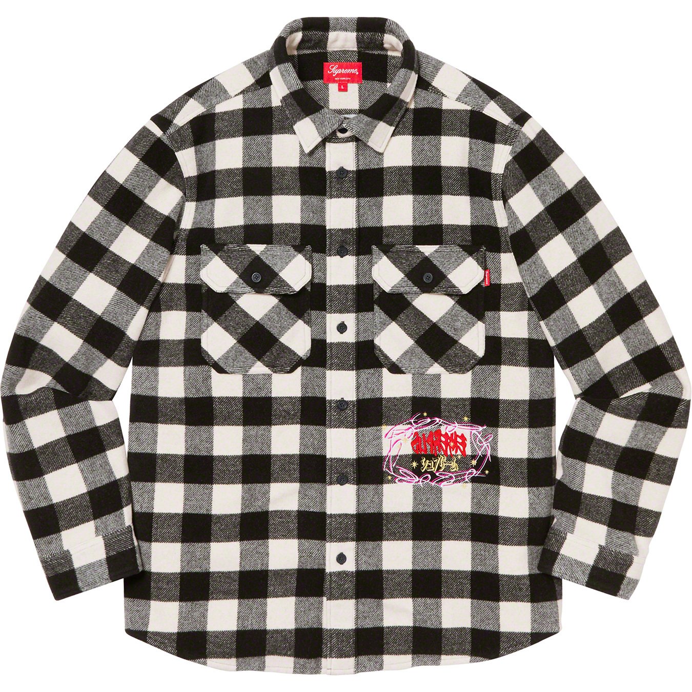 1-800 Buffalo Plaid Shirt - fall winter 2019 - Supreme