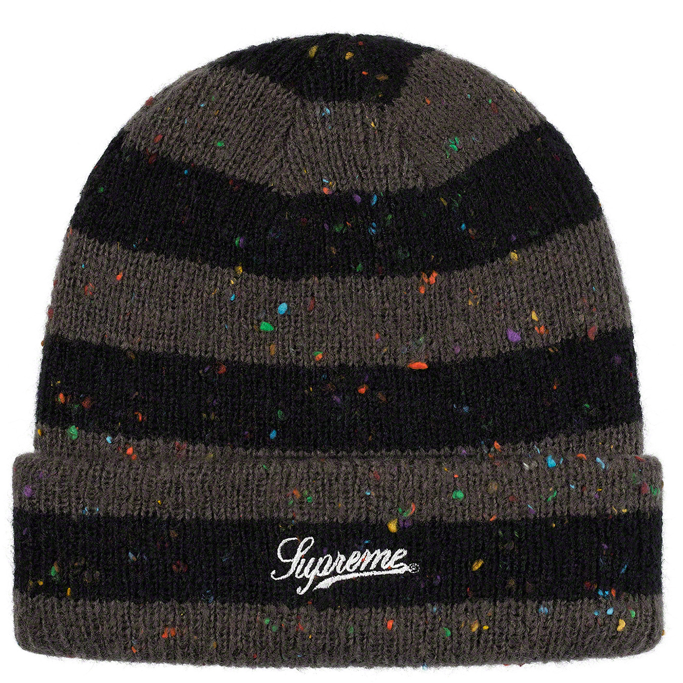 Supreme - Stripe Speckle Beanie 野村周平着用 オリジナル 8772円