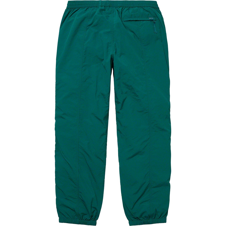 Details on Paneled Warm Up Pant Teal from fall winter
                                                    2019 (Price is $128)