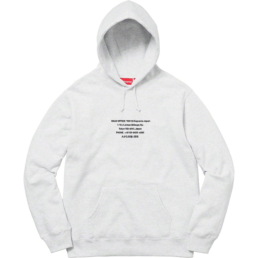 Details on HQ Hooded Sweatshirt Ash Grey from fall winter
                                                    2019 (Price is $158)