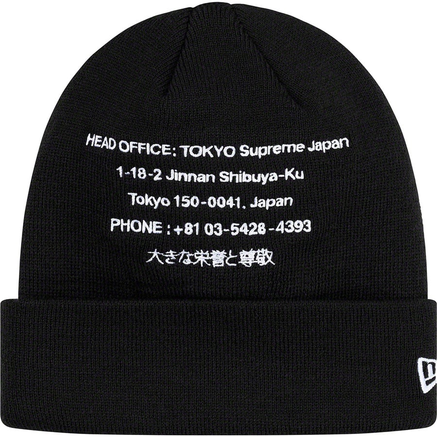 Details on New Era HQ Beanie Black from fall winter
                                                    2019 (Price is $38)