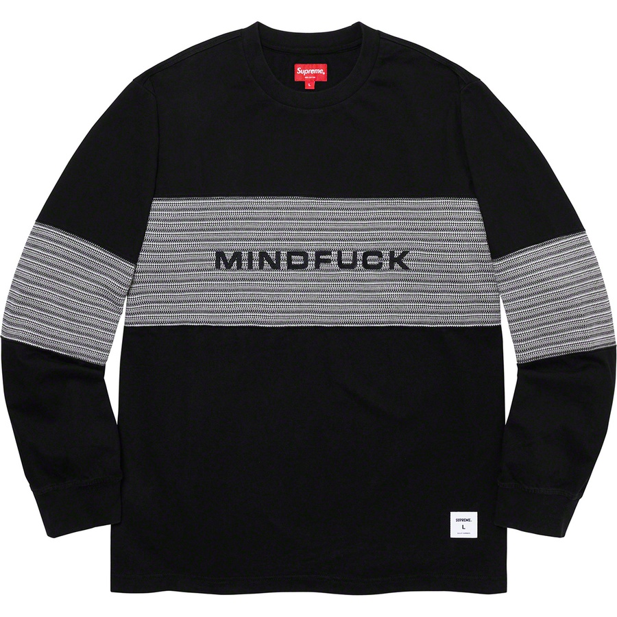 Details on Mindfuck L S Top Black from fall winter 2019 (Price is $110)