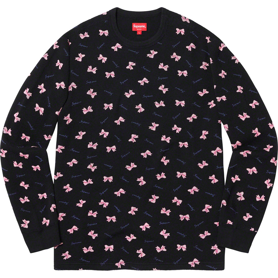 Bow Waffle Thermal - fall winter 2019 - Supreme