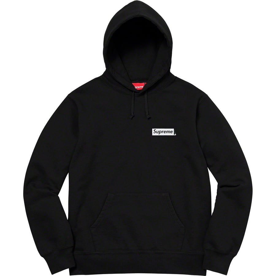 Supreme Stop Crying Hooded Sweatshirt (FW19) - Black - $158