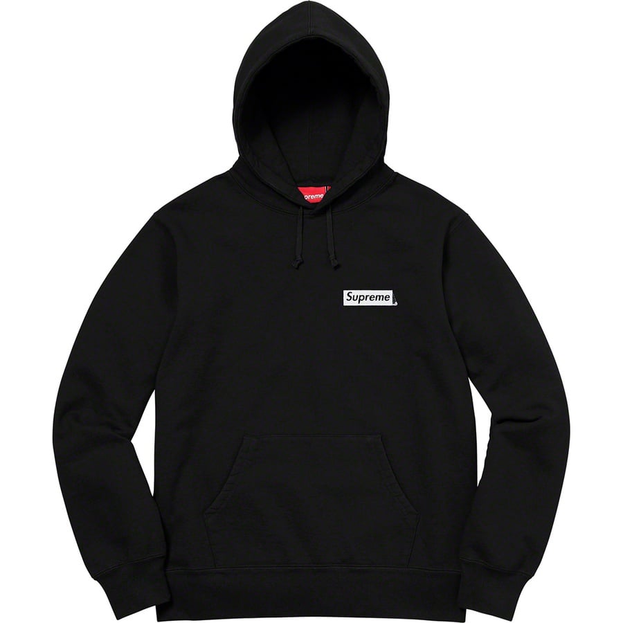 Details on Stop Crying Hooded Sweatshirt Black from fall winter
                                                    2019 (Price is $158)