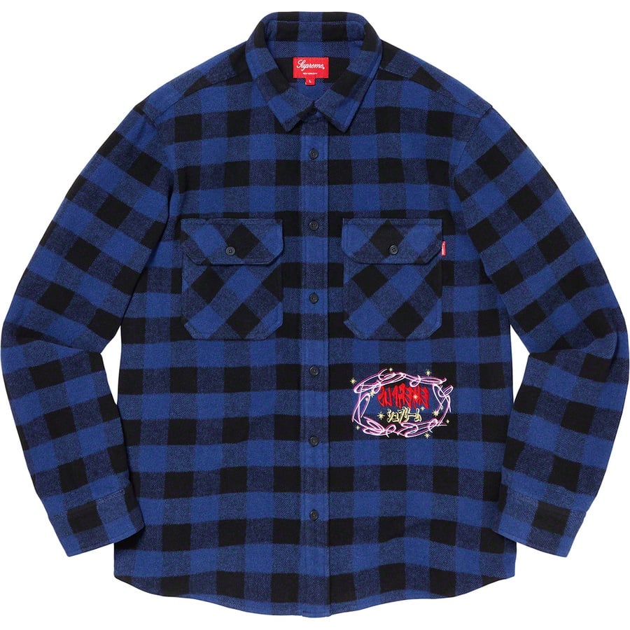 Details on 1-800 Buffalo Plaid Shirt Royal from fall winter
                                                    2019 (Price is $138)