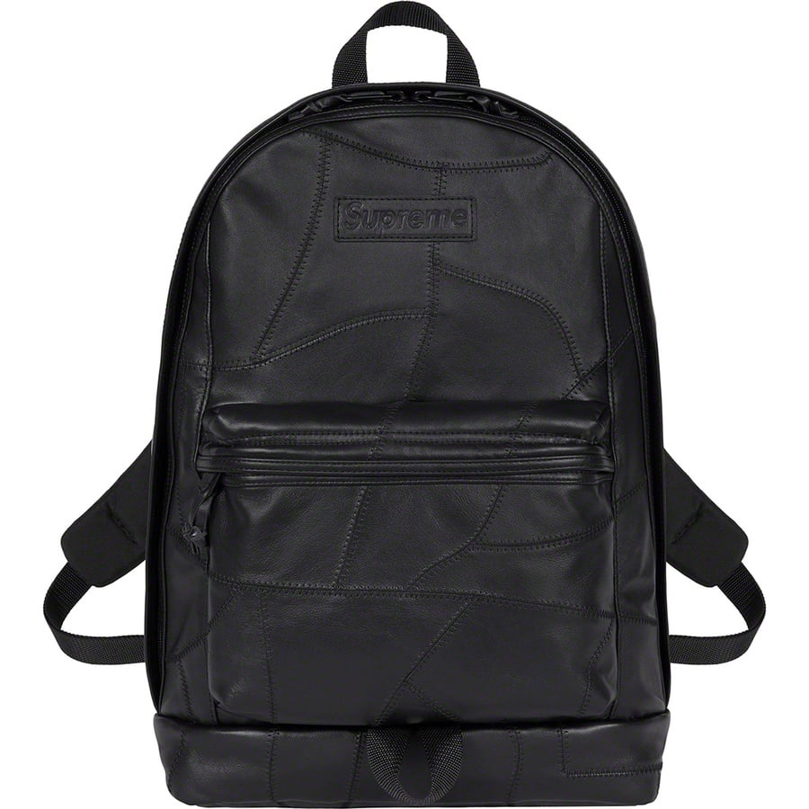 Details on Patchwork Leather Backpack Black from fall winter
                                                    2019 (Price is $268)